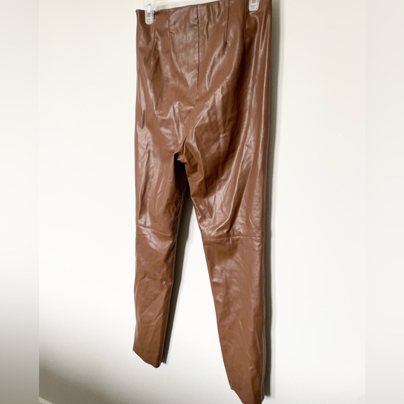Zara Faux Leather Leggings - Picture 4 of 5